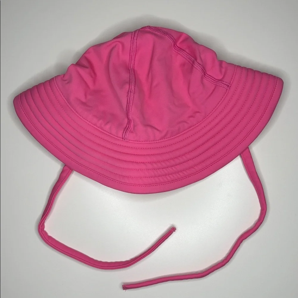 NWT Hanna Andersson Baby Swim Sun Hat, Pink Flash, Size XS